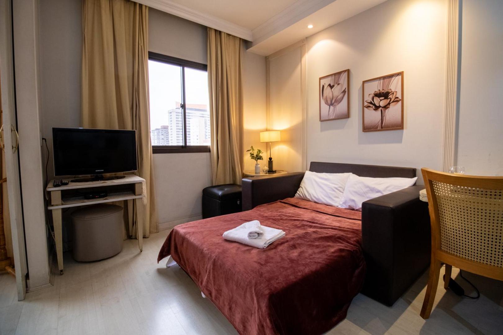 Apartamento Flat No The World - Prox A Berrini E Aeroporto